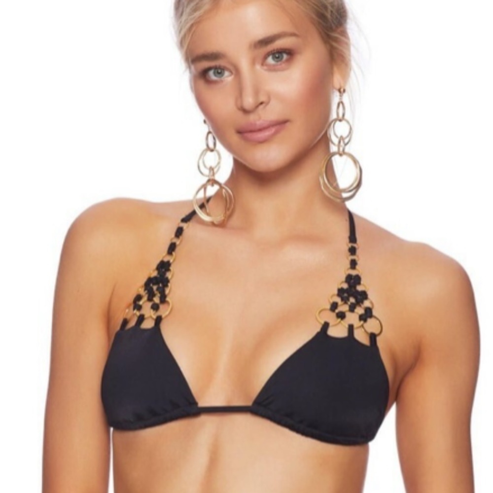 BEACH BUNNY BLACK BIKINI